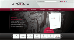 Desktop Screenshot of groupe-armonia.com